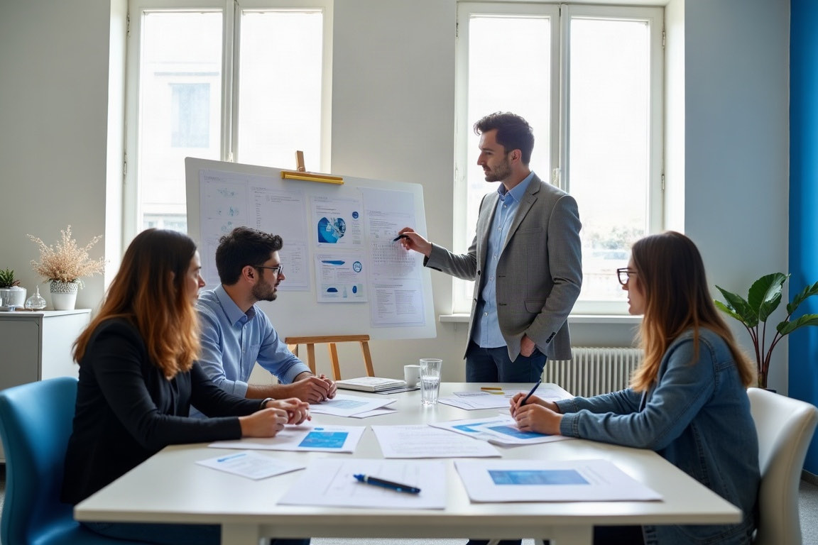 Estrategia y campañas: trabajo del equipo de Axioma